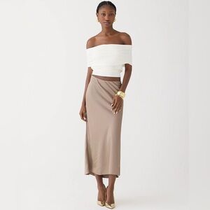 J.Crew Gwyneth slip skirt AC467
